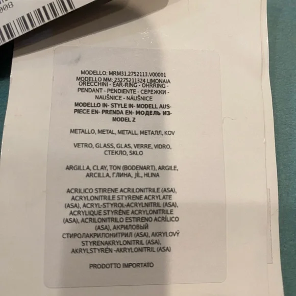 DIVINE 🍋 Marina Rinaldi Crystal Limonaia Earrings Lemons 🍋 - Picture 13 of 15